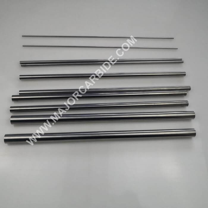 0.1875''Dx12''L Tungsten Carbide rod Ground and Polished 